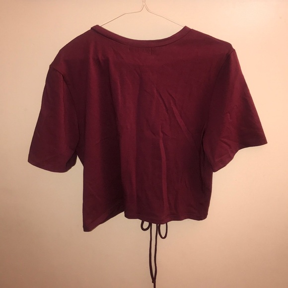 Burgundy basic top - Picture 2 of 3